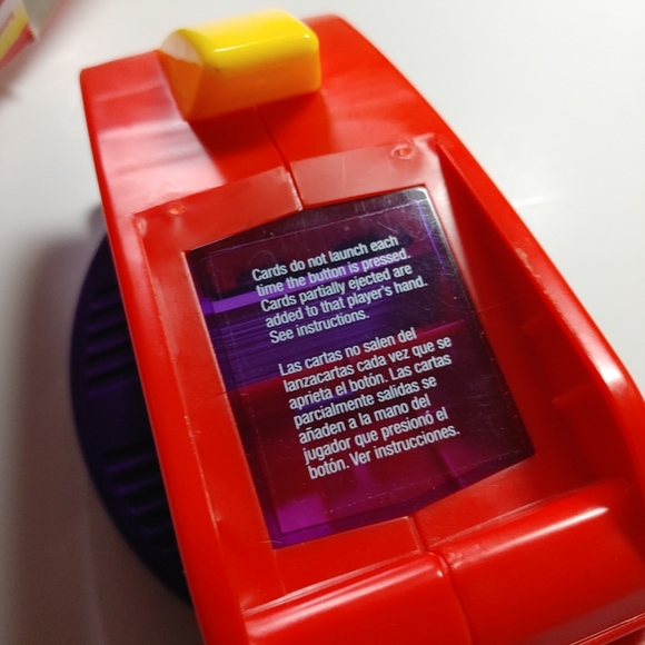 VTG Mattel "Uno Attack" Electronic Launcher Card Game Cards with box.Tested a - Picture 9 of 13